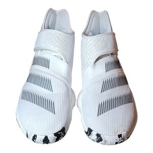 Adidas Harden B/E 3 Basketball Midtop Gray white color sz8 Mens athletic textile